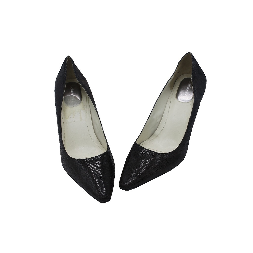 Calvin Klein Brown Leather Shoe New